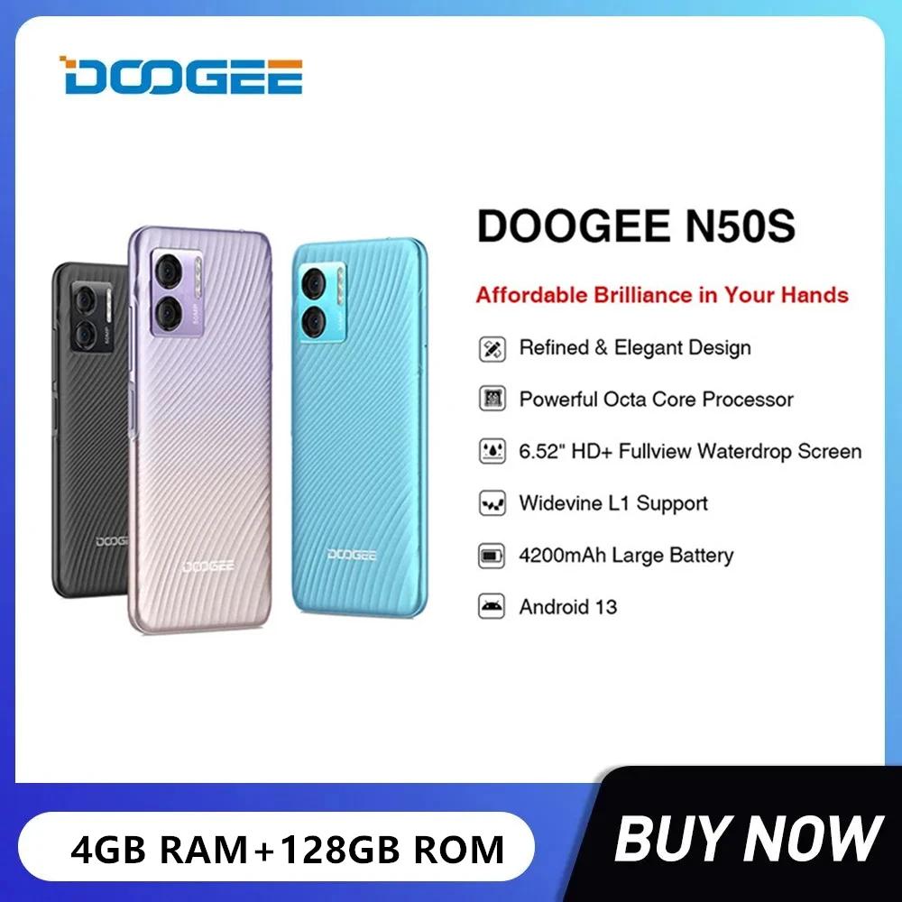DOOGEE N50S  4G Ʈ, Ÿھ 9GB + 128GB, 6.52 ġ HD + ÷, ȵ̵ 13 ޴, 20MP ī޶, 4200mAh  